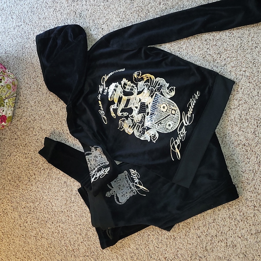 Juicy couture velour track suit
